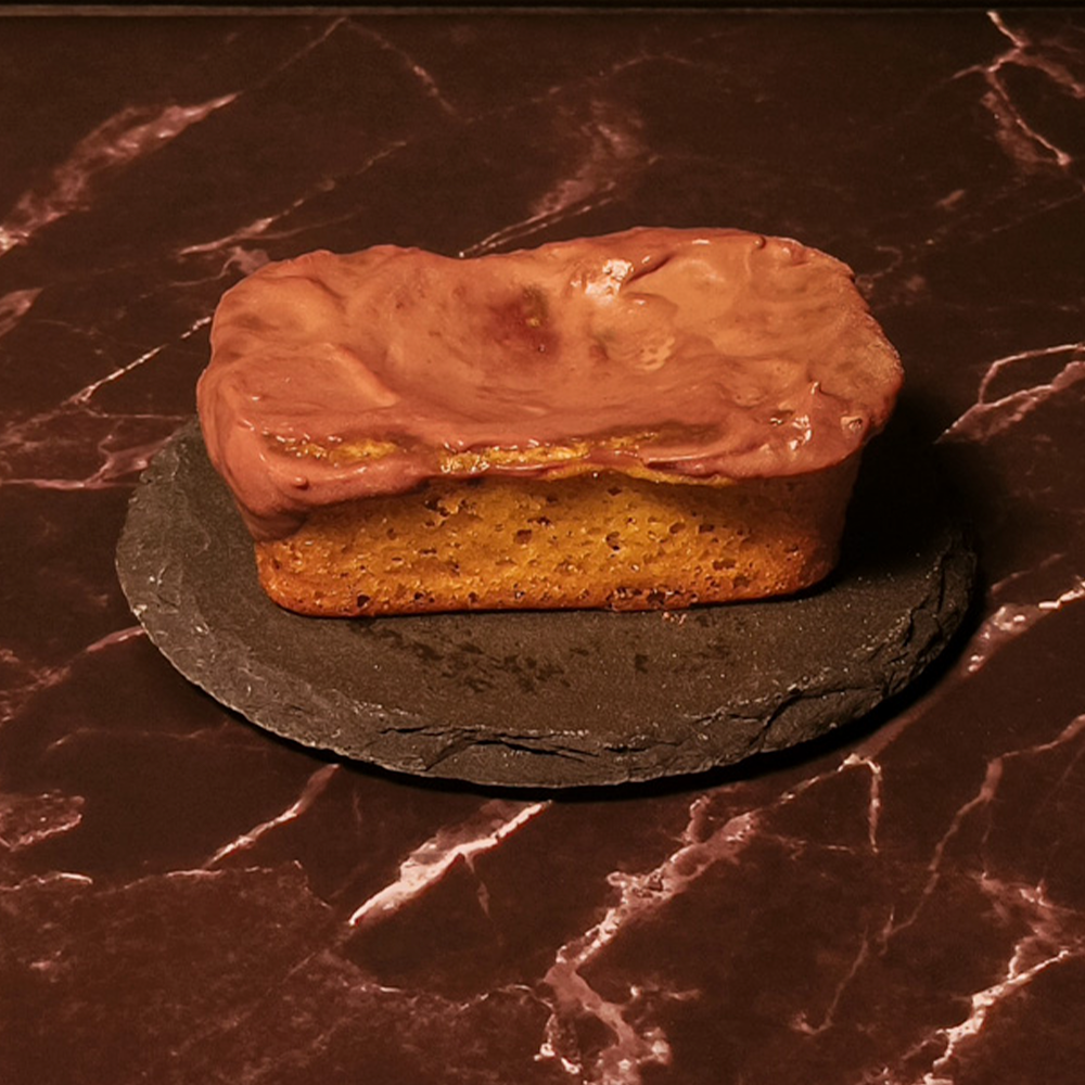 Pansnack de almendras con ganache